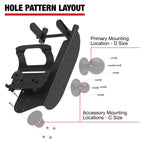 RAM-PM1-ZE31U:RAM-PM1-ZE31U_1:RAM® Printer Mount with Paper Feed for Zebra ZQ630 Series