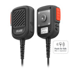 RAM-RSM-A04:RAM-RSM-A04_1:RAM® Remote Speaker Mic with USB-C for ESChat & Zello