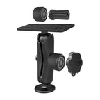RAM-SG-111U:RAM-SG-111U_1:RAM® Pin-Lock™ Marine Electronic Mount with Gimbal Knob - C Size Medium