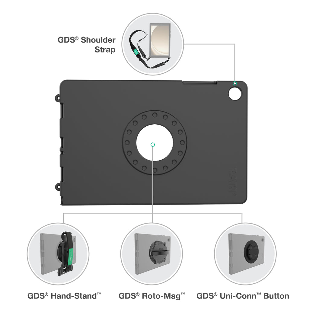 RAM-SKIN-SAM104:RAM-SKIN-SAM104_1:RAM® Skin™ for Samsung Tab A11+