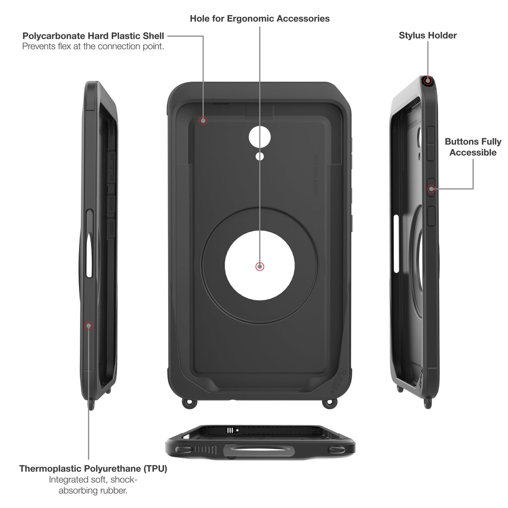 RAM-SKIN-SAM91:RAM-SKIN-SAM91_1:RAM® Skin™ for Samsung Tab Active5