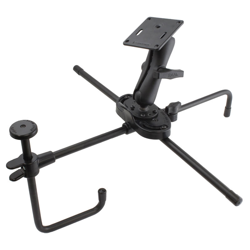 RAM-SM1-101-2461:RAM-SM1-101-2461_1:RAM® Seat-Mate™ with Double Ball Mount and 75x75mm VESA Plate