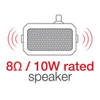 RAM-SPEAK-A03:RAM-SPEAK-A03_1:GDS® Audio™ Amplified Speaker with PTT Breakout Feature