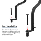 RAM-TB-22:RAM-TB-22_1:RAM® Tough-Bar™ for '25-26 Ford Interceptor - Setina Console & 8" Screen