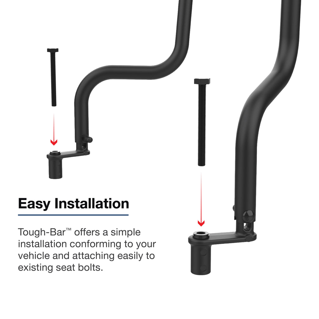 RAM-TB-28:RAM-TB-28_1:RAM® Tough-Bar™ for '21-26 Ford F-150 (Center Console)