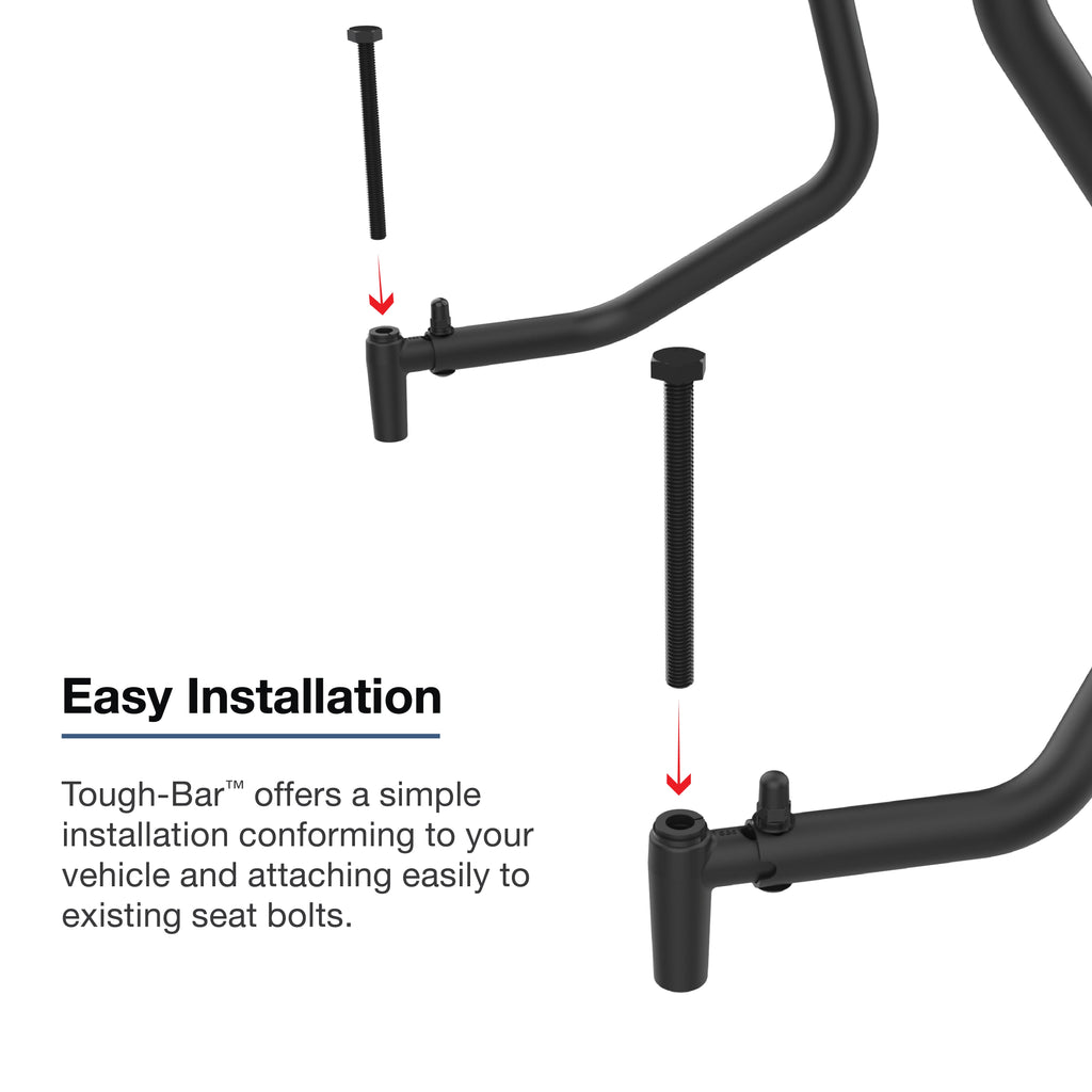 RAM-TB-2:RAM-TB-2_1:RAM® Tough-Bar™ for 2024 Ford F-150 (Bench Seat)