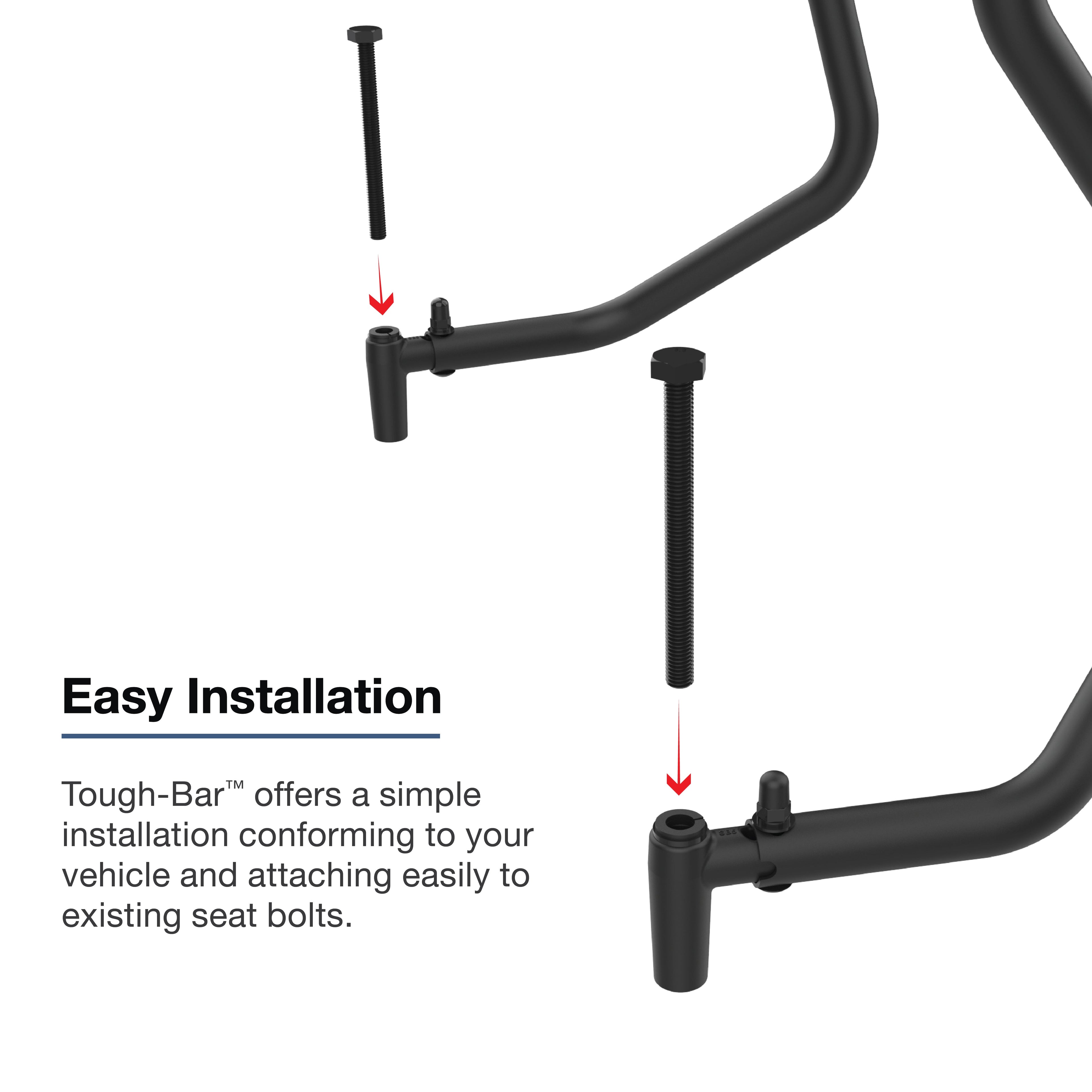 RAM-TB-2:RAM-TB-2_1:RAM® Tough-Bar™ for 2024 Ford F-150 (Bench Seat)