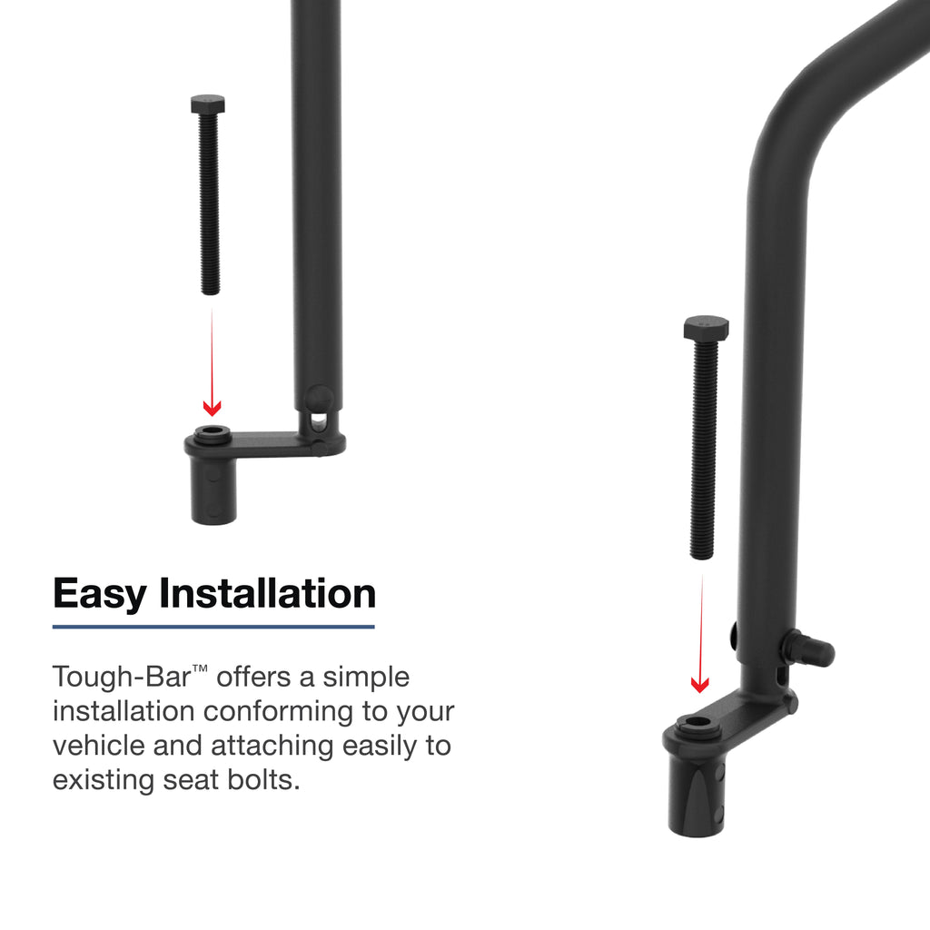 RAM-TB-32:RAM-TB-32_1:RAM® Tough-Bar™ for '22-26 GMC Sierra (AT4 & Denali) 13.4" Display