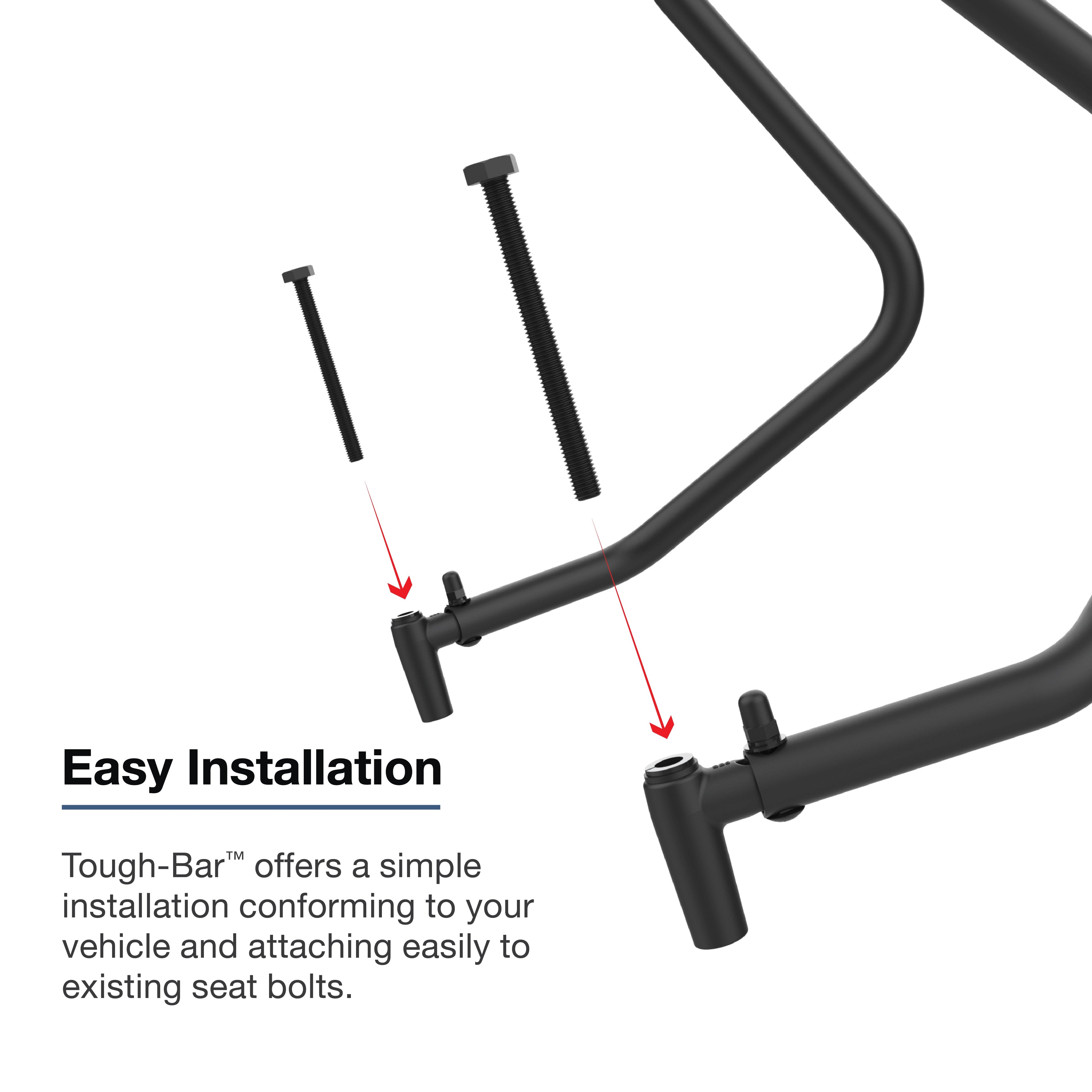 RAM-TB-3:RAM-TB-3_1:RAM® Tough-Bar™ for 2024 Ford F-250 - F550 (Bench Seat)