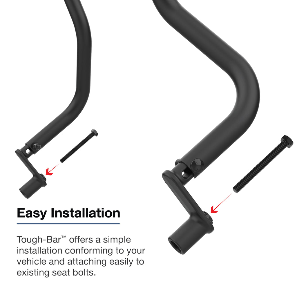 RAM-TB-41:RAM-TB-41_1:RAM® Tough-Bar™ for '19-24 Ram 2500 & 3500 (Bench Seat)