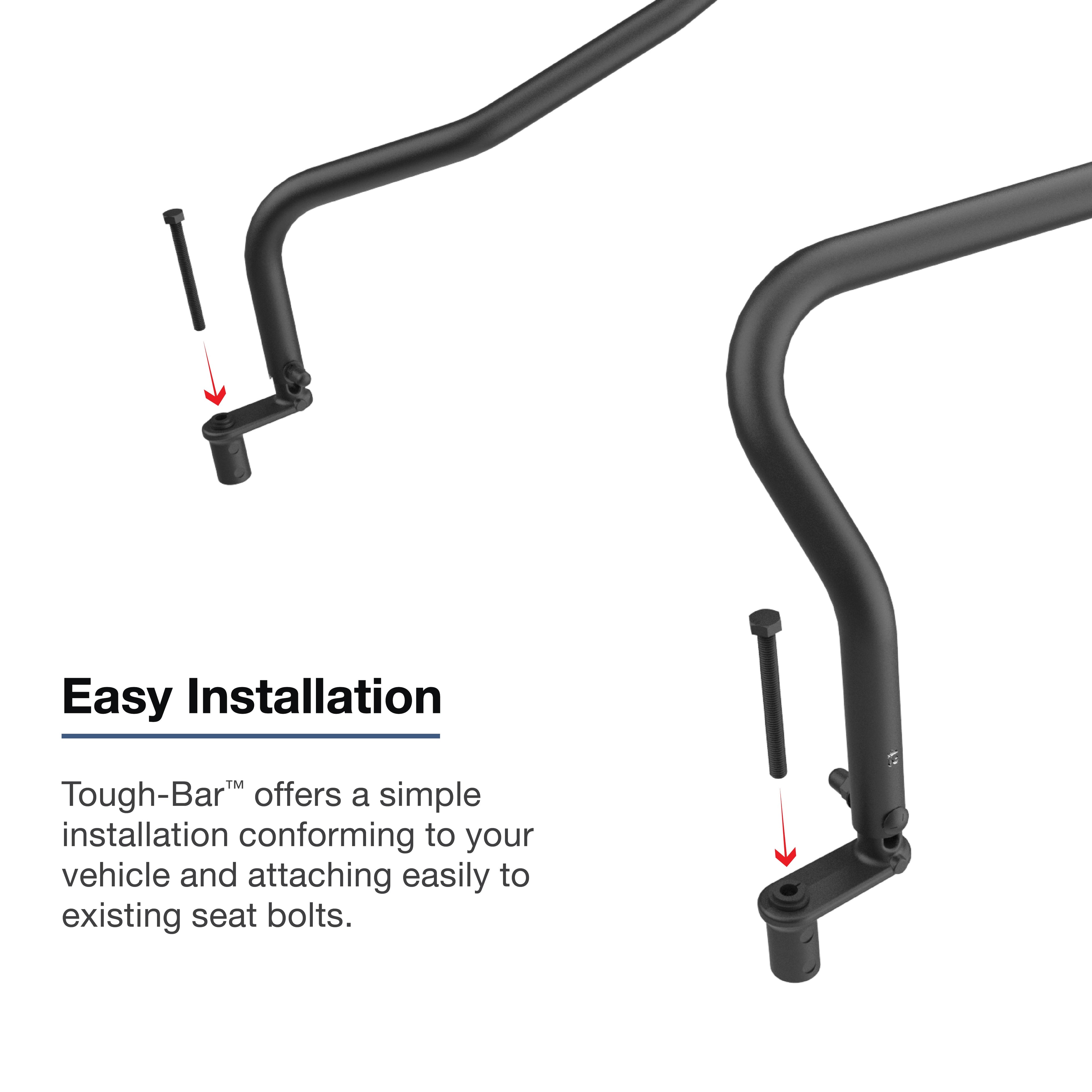 RAM-TB-42:RAM-TB-42_1:RAM® Tough-Bar™ for '19-26 Ram 2500 & 3500 (Console) 14.4" Display