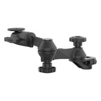 RAM-TB-471-SW2BU:RAM-TB-471-SW2BU_1:RAM® 90-Degree Dual Swing Arm Mount with Ball for Tough-Bar™