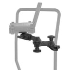 RAM-TB-471-SW2BU:RAM-TB-471-SW2BU_1:RAM® 90-Degree Dual Swing Arm Mount with Ball for Tough-Bar™