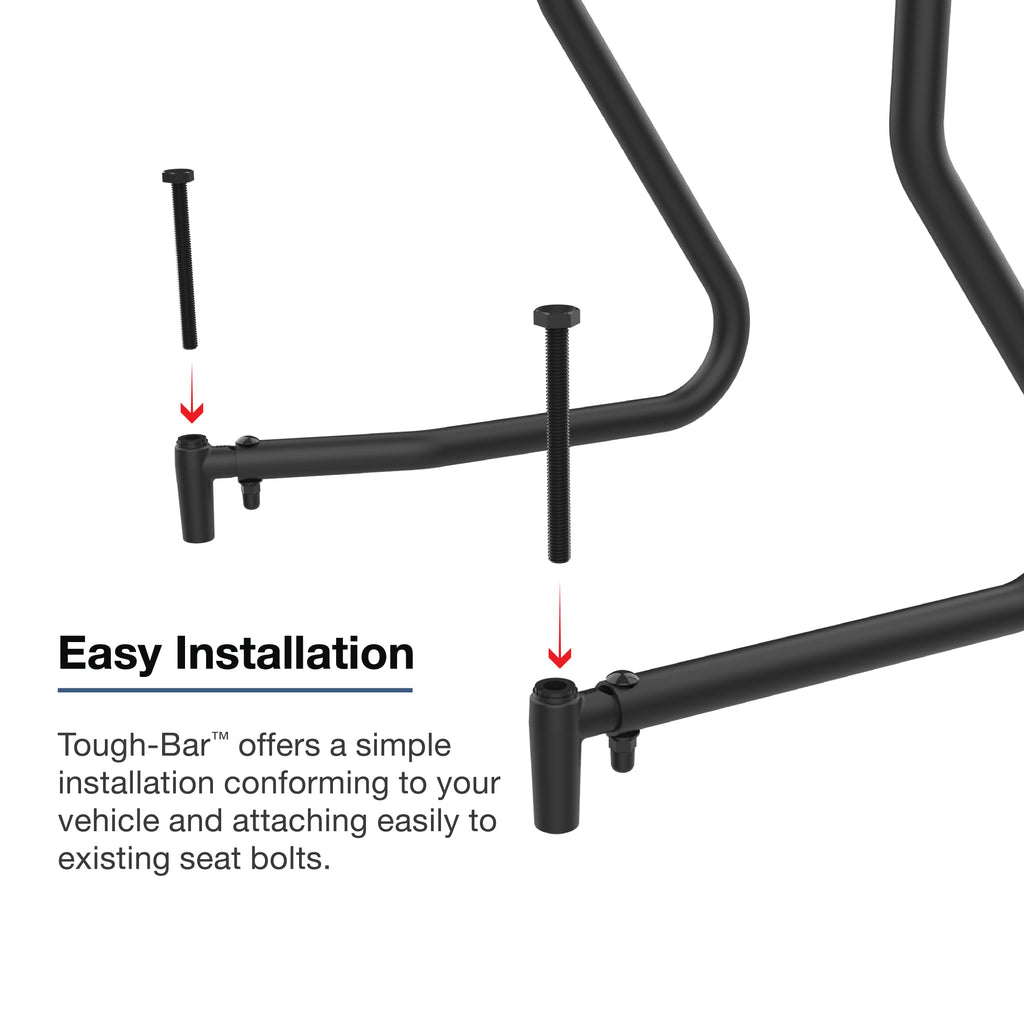 RAM-TB-4:RAM-TB-4_1:RAM® Tough-Bar™ for 2025 Chevrolet Silverado 1500/2500/3500 (Bench Seat)