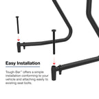 RAM-TB-4:RAM-TB-4_1:RAM® Tough-Bar™ for 2025 Chevrolet Silverado 1500/2500/3500 (Bench Seat)