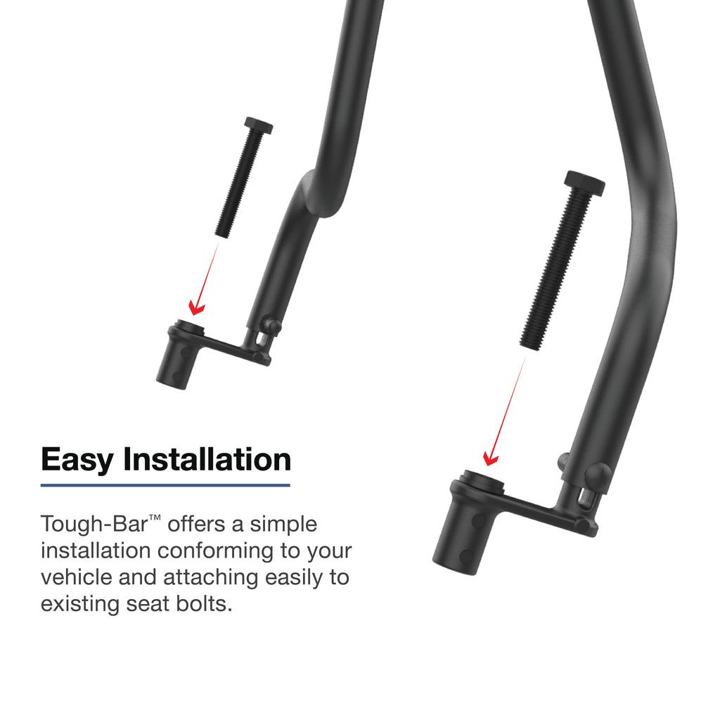 RAM-TB-55:RAM-TB-55_1:RAM® Tough-Bar™ for '16-26 Ford F-650 & F-750 (Bench Seat)