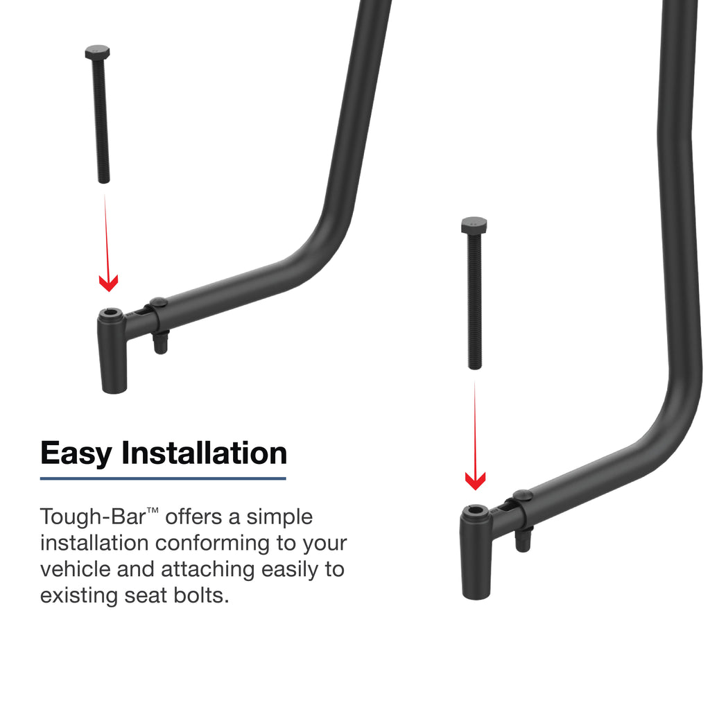 RAM-TB-70:RAM-TB-70_1:RAM® Tough-Bar™ for '24-26 Chevrolet Silverado EV (17.7" Display)