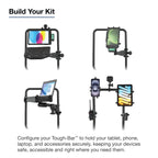 RAM-TB-9-TRA1:RAM-TB-9-TRA1_1:RAM® Tough-Bar™ for '18-23 Jeep Gladiator & Wrangler with Track Ball™