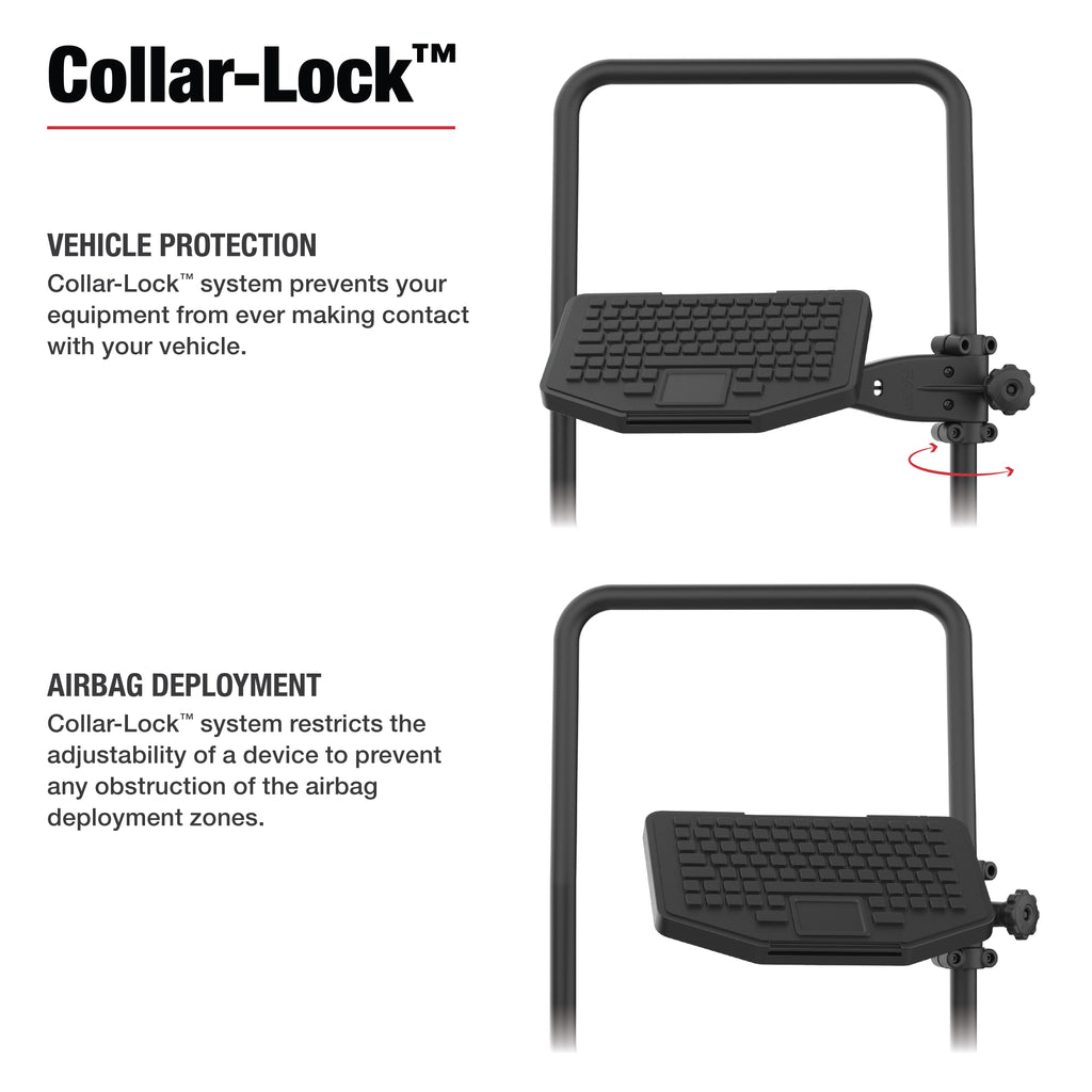 RAM-TB-FHA1-1BU:RAM-TB-FHA1-1BU_1:RAM® Friction Hinge 10" Socket Arm with Ball for Tough-Bar™