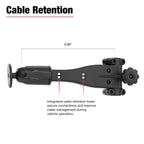 RAM-TB-FHA1-1BU:RAM-TB-FHA1-1BU_1:RAM® Friction Hinge 10" Socket Arm with Ball for Tough-Bar™