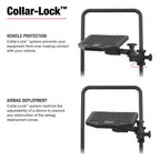 RAM-TB-FHA3-SW1BU:RAM-TB-FHA3-SW1BU_1:RAM® Friction Hinge 6" Arm & 6" Swing Arm with Ball for Tough-Bar™