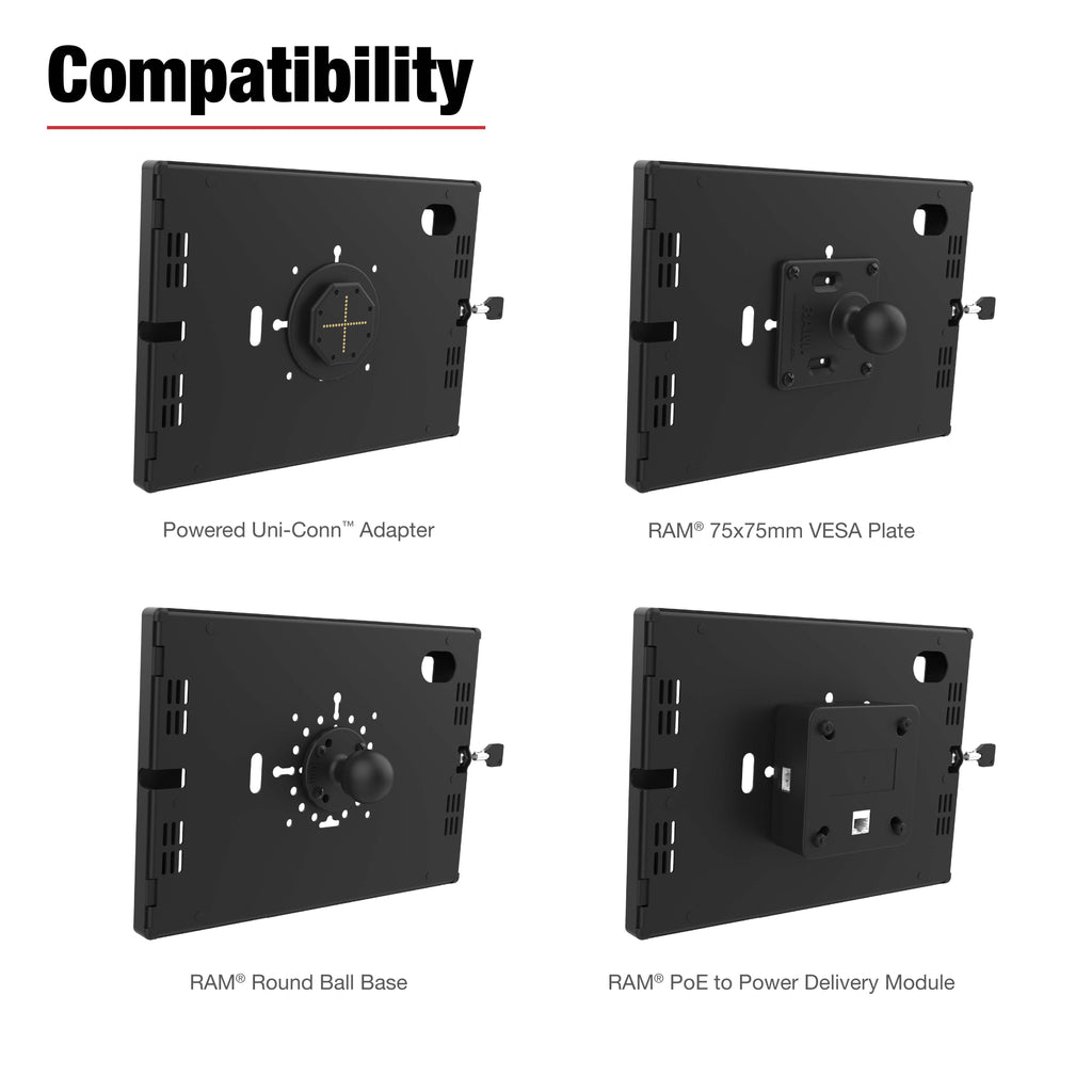 RAM-TE-AP40:RAM-TE-AP40_1:RAM® Safe-Case™ for Apple iPad 10th & 11th Gen