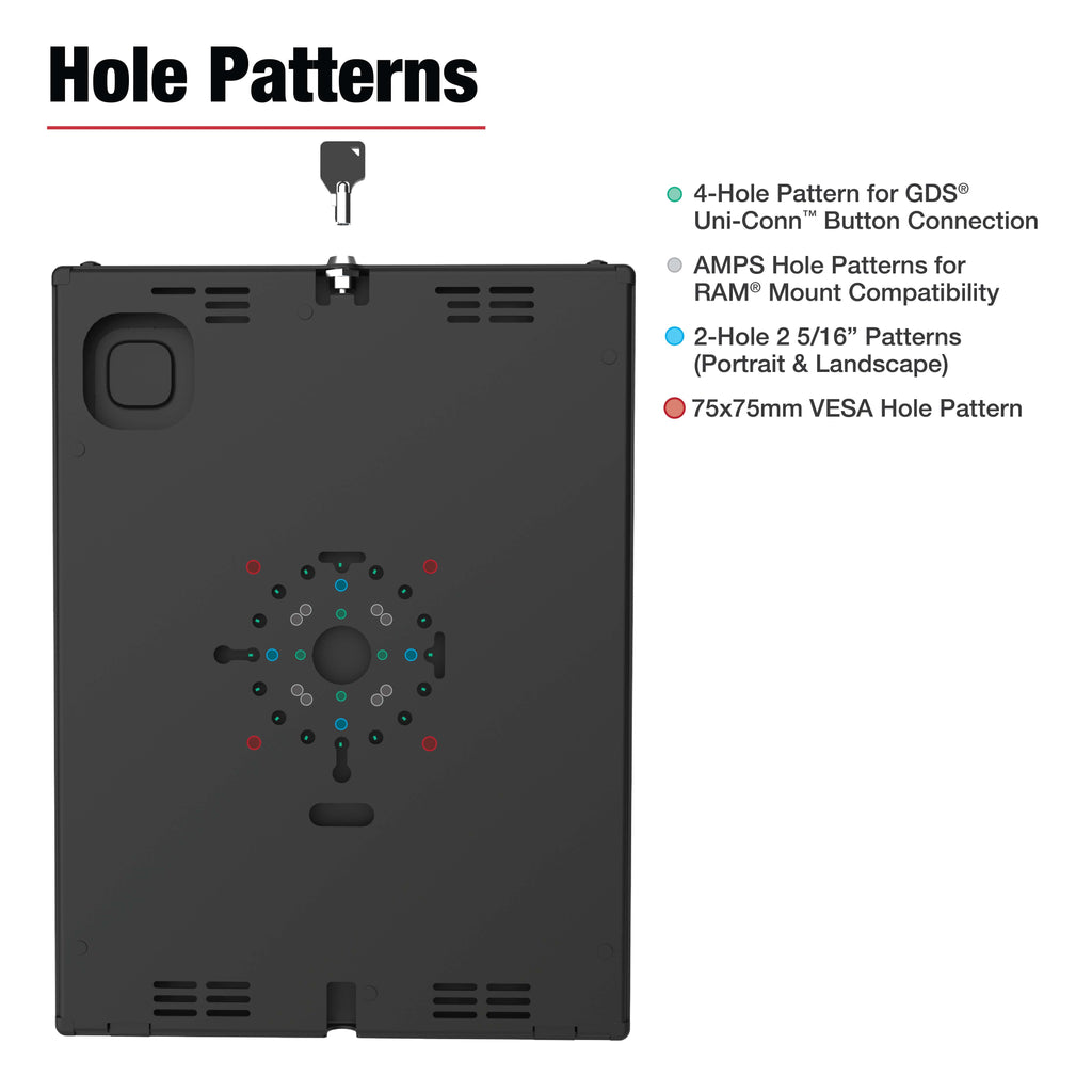RAM-TE-AP47:RAM-TE-AP47_1:RAM® Safe-Case™ for iPad Pro 13 (M4), Air 13 (M2 & M3), & Pro 12.9