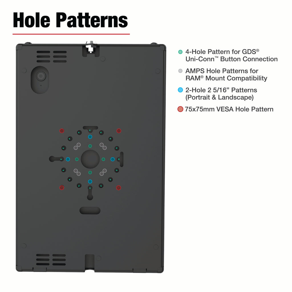 RAM-TE-SAM86:RAM-TE-SAM86_1:RAM® Safe-Case™ for Samsung Galaxy Tab S9 & S9 FE