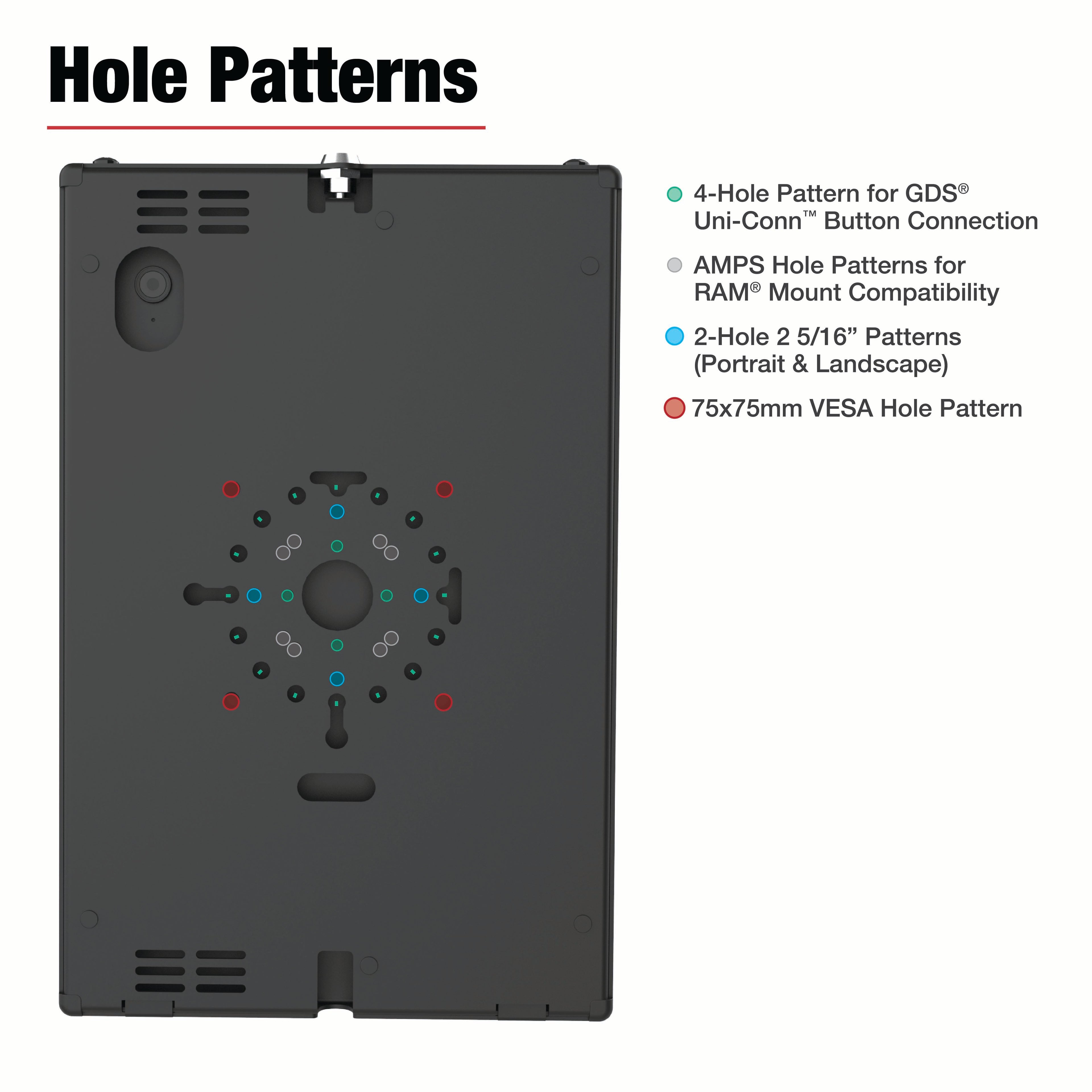 RAM-TE-SAM86:RAM-TE-SAM86_1:RAM® Safe-Case™ for Samsung Galaxy Tab S9 & S9 FE