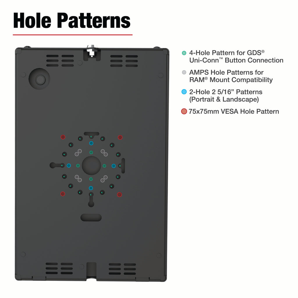 RAM-TE-SAM88:RAM-TE-SAM88_1:RAM® Safe-Case™ for Samsung Galaxy Tab A9+