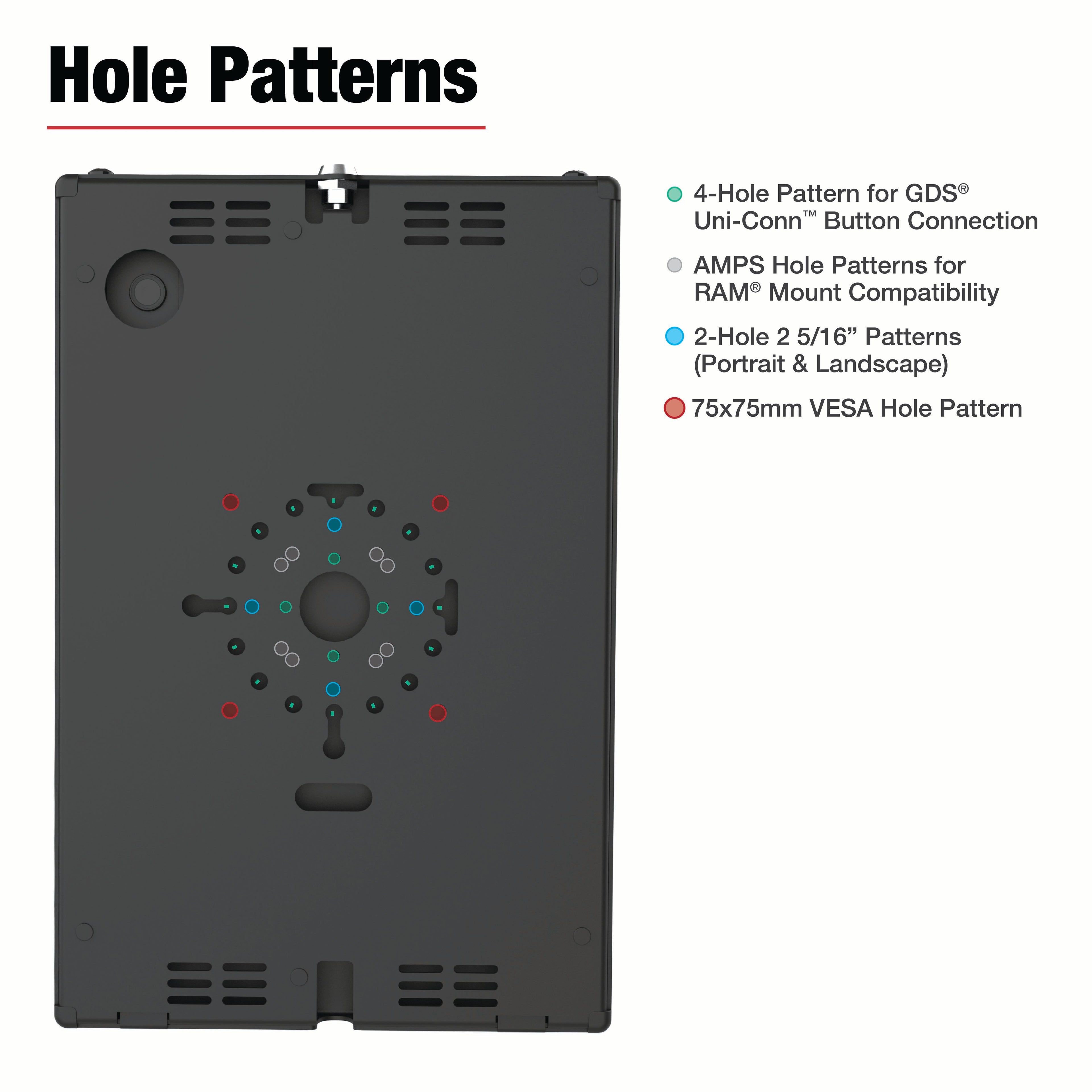 RAM-TE-SAM88:RAM-TE-SAM88_1:RAM® Safe-Case™ for Samsung Galaxy Tab A9+