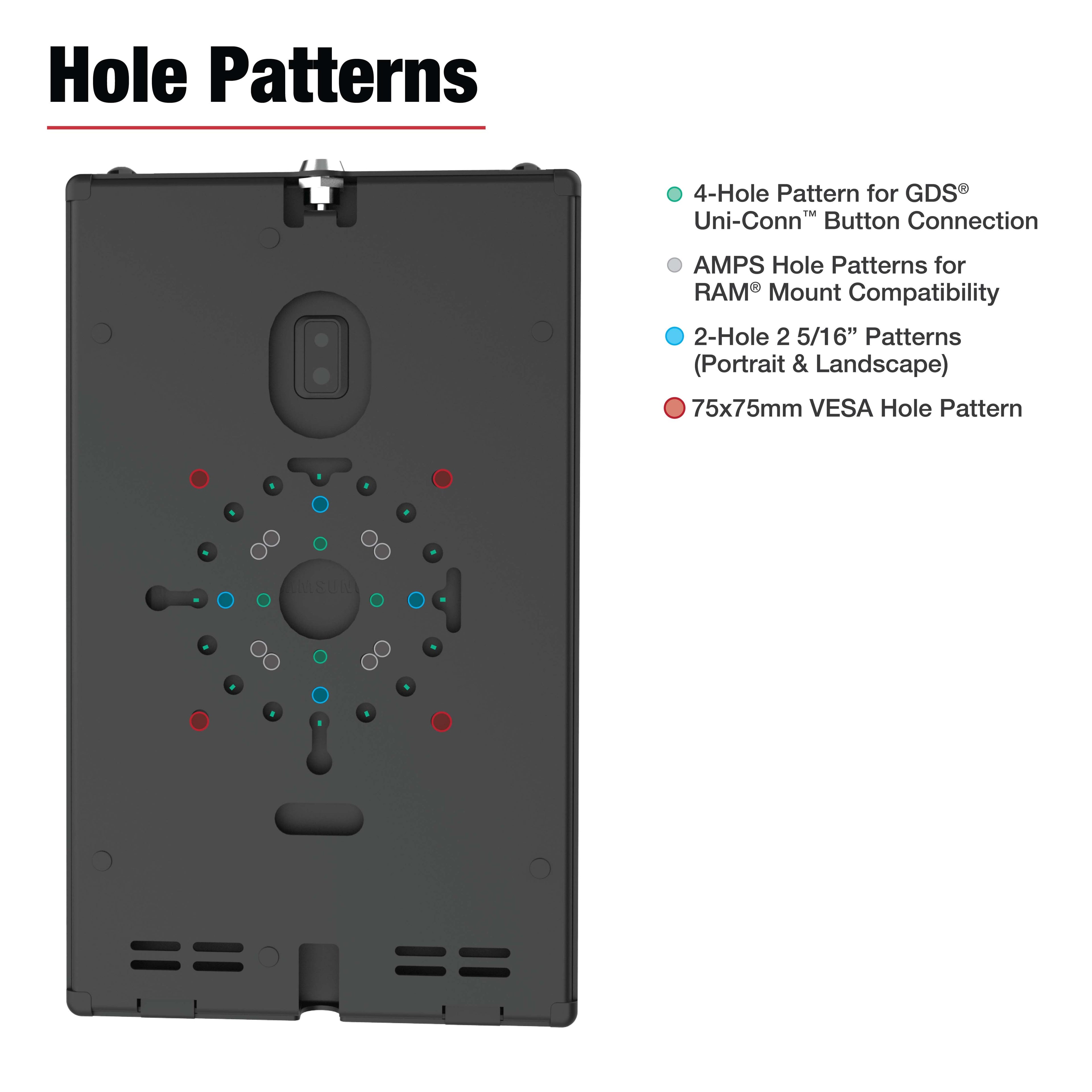 RAM-TE-SAM99:RAM-TE-SAM99_1:RAM® Safe-Case™ for Samsung Tab Active5 & 3