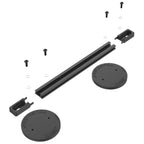 RAM-TRACK-EXA-9B-MAG88U:RAM-TRACK-EXA-9B-MAG88U_1:RAM® Tough-Track™ with Tough-Mag™ Heavy Duty Magnetic Track System