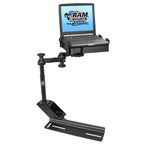 RAM-VB-106R4-SW1:RAM-VB-106R4-SW1_1:RAM® No-Drill™ Laptop Mount for '03-06 Dodge Sprinter van + More
