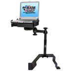 RAM-VB-107-SW1:RAM-VB-107-SW1_1:RAM® No-Drill™ Laptop Mount for '90-95 Chevy Caprice + More