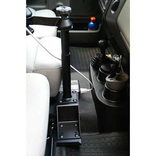 RAM-VB-109-SW1:RAM-VB-109-SW1_1:RAM® No-Drill™ Laptop Mount for '04-14 Ford F-150 + More