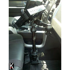 RAM-VB-109A-SW1:RAM-VB-109A-SW1_1:RAM® Laptop Mount with Adjust-A-Pole™ for '04-14 Ford F-150 + More