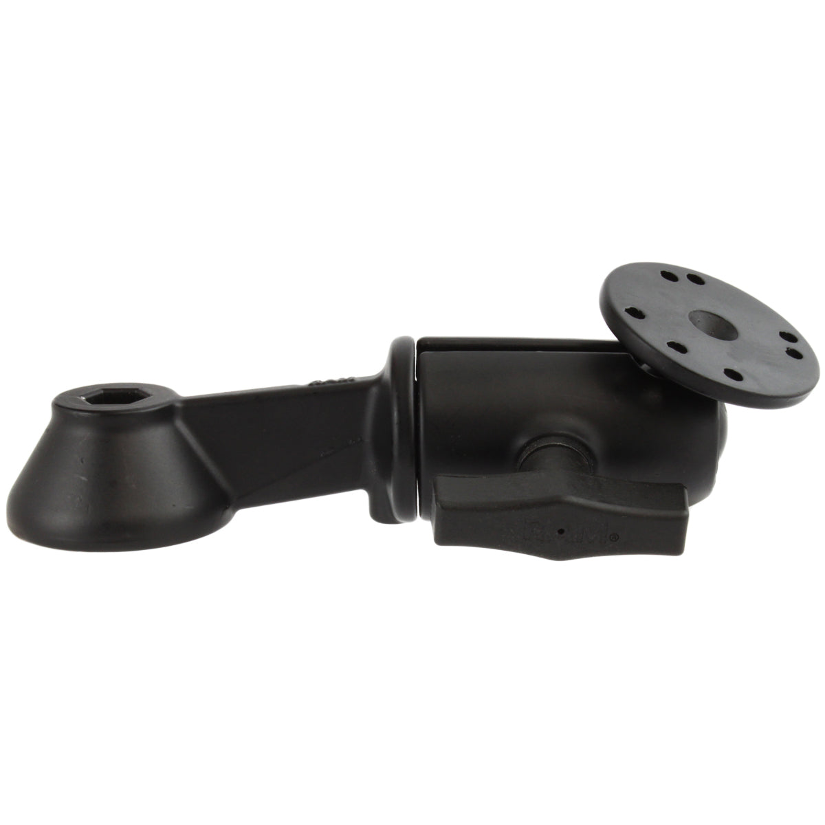 RAM-VB-110-5-DIS1U:RAM-VB-110-5-DIS1U_1:RAM® 6" Single Swing Arm with Round Plate