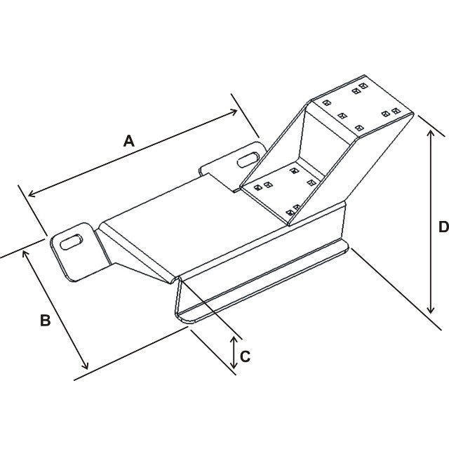 RAM-VB-110:RAM-VB-110_1:RAM® No-Drill™ Vehicle Base for '97-03 Ford F-150 + More