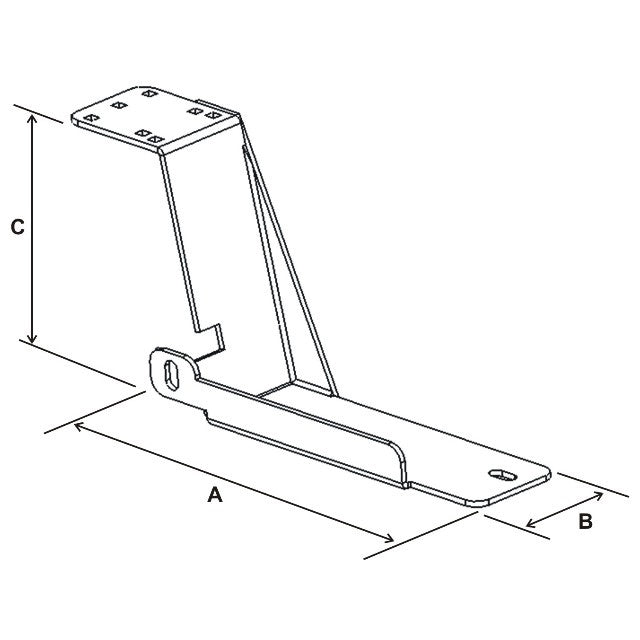 RAM-VB-112:RAM-VB-112_1:RAM® No-Drill™ Vehicle Base for '02-10 Ford Explorer + More