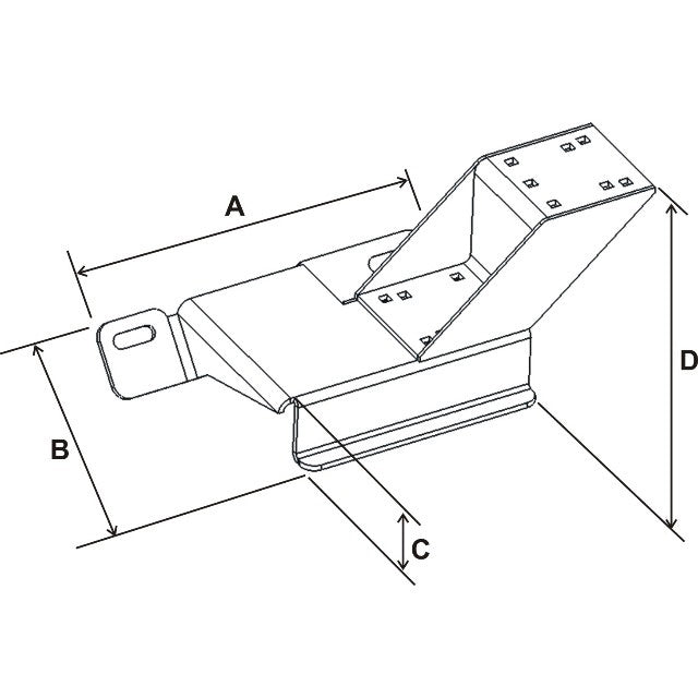 RAM-VB-113:RAM-VB-113_1:RAM® No-Drill™ Vehicle Base for '94-12 Ford Ranger + More