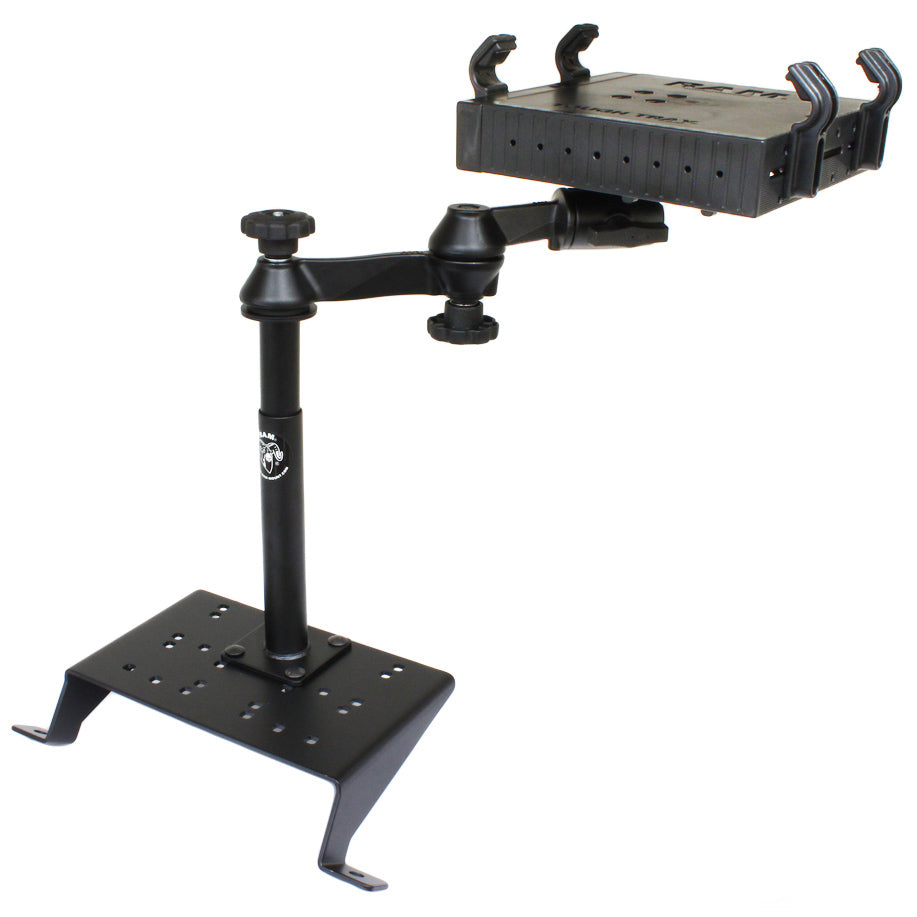 RAM-VB-115-SW1:RAM-VB-115-SW1_1:RAM® No-Drill™ Laptop Mount for '98-07 Mercury Sable + More