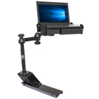 RAM-VB-116-SW1:RAM-VB-116-SW1_1:RAM® No-Drill™ Laptop Mount for '04-12 Chevy Colorado + More