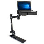 RAM-VB-116A-SW1:RAM-VB-116A-SW1_1:RAM® No-Drill™ Laptop Mount for '04-11 Chevy Colorado Crew Cab + More