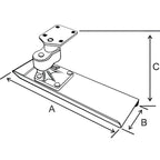 RAM-VB-116A:RAM-VB-116A_1:RAM® Vehicle Base for '04-11 Chevy Colorado Crew Cab + More
