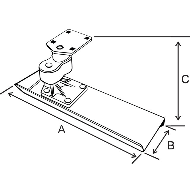 RAM-VB-116A:RAM-VB-116A_1:RAM® Vehicle Base for '04-11 Chevy Colorado Crew Cab + More