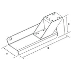 RAM-VB-116:RAM-VB-116_1:RAM® No-Drill™ Vehicle Base for '04-12 Chevy Colorado + More