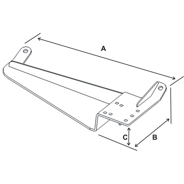 RAM-VB-134:RAM-VB-134_1:RAM® No-Drill™ Vehicle Base for '04-15 Nissan Titan + More