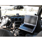 RAM-VB-141-SW1:RAM-VB-141-SW1_1:RAM® No-Drill™ Laptop Mount for '02-12 Jeep Liberty + More