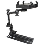 RAM-VB-146-SW1:RAM-VB-146-SW1_1:RAM® No-Drill™ Laptop Mount for '96-07 Dodge Grand Caravan + More